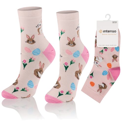 Skarpetki damskie wielkanocne Intenso art. 0471_018