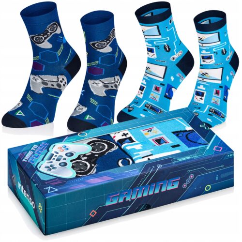 Skarpetki chłopięce zestaw DLA GRACZA 2PAK G2 na prezent