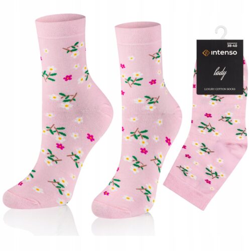 Skarpetki damskie na Dzień Babci - Bukiet dla Babci