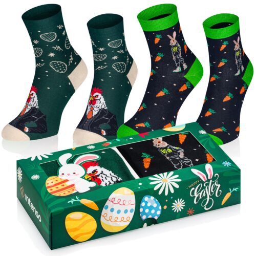 Skarpety Wielkanocne Chłopięce Intenso 2-Pak Zestaw Prezentowy CH1